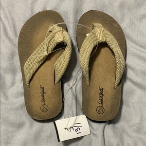 NWT Cat & Jack Beige Sandals